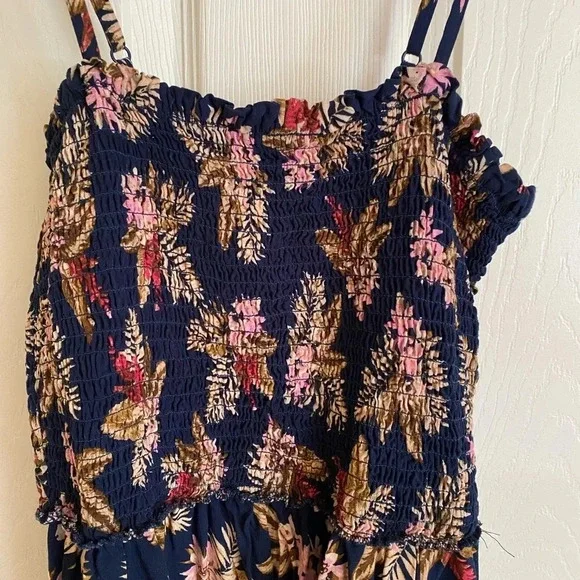 New look floral maxi sundress open sides - Picture 2 of 7